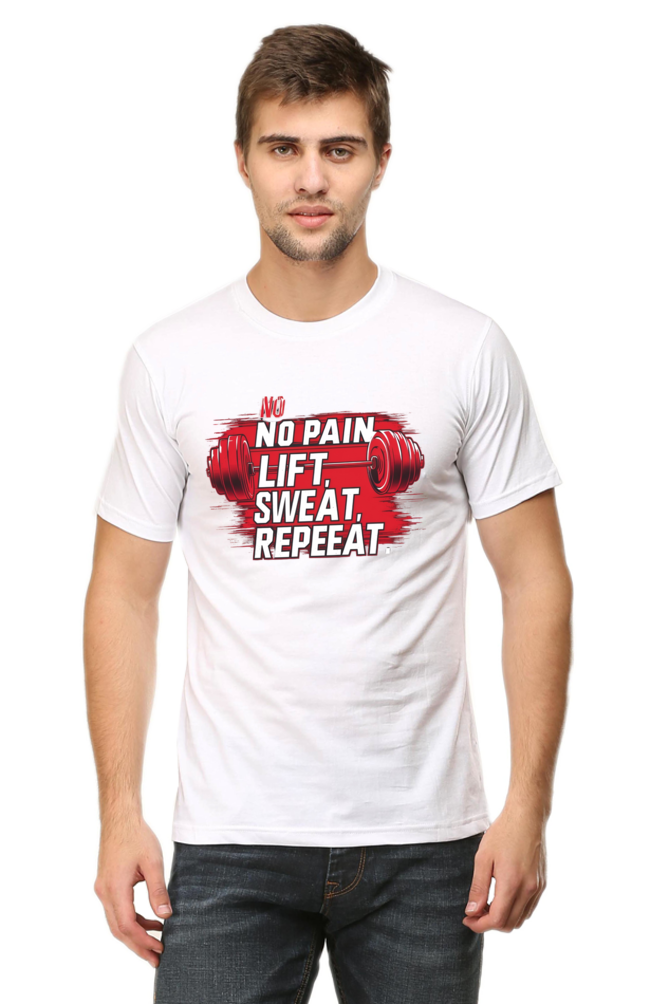 Gym Vibes Men's Round-Neck Premium T-Shirt