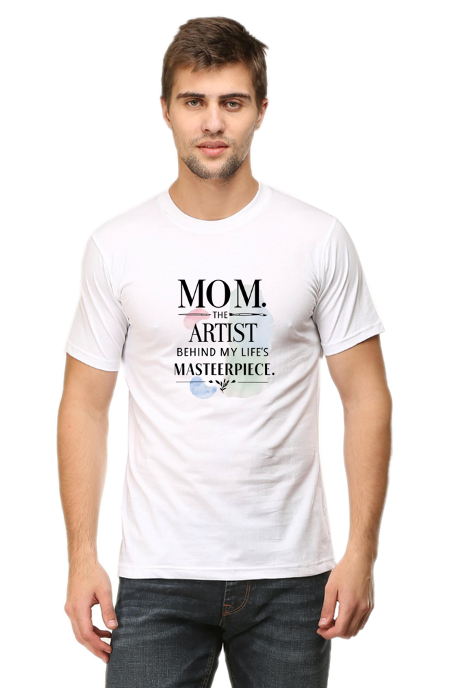 Mom's Heart Round-Neck Premium T-Shirt