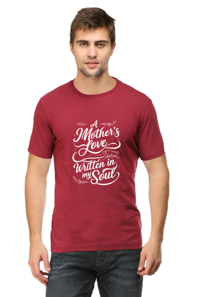 Mom's Heart Round-Neck Premium T-Shirt