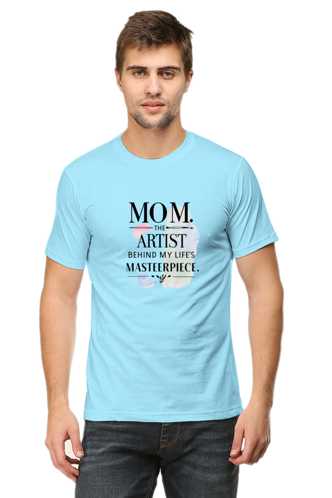 Mom's Heart Round-Neck Premium T-Shirt