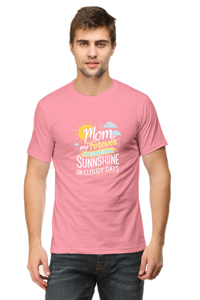 Mom's Heart Round-Neck Premium T-Shirt