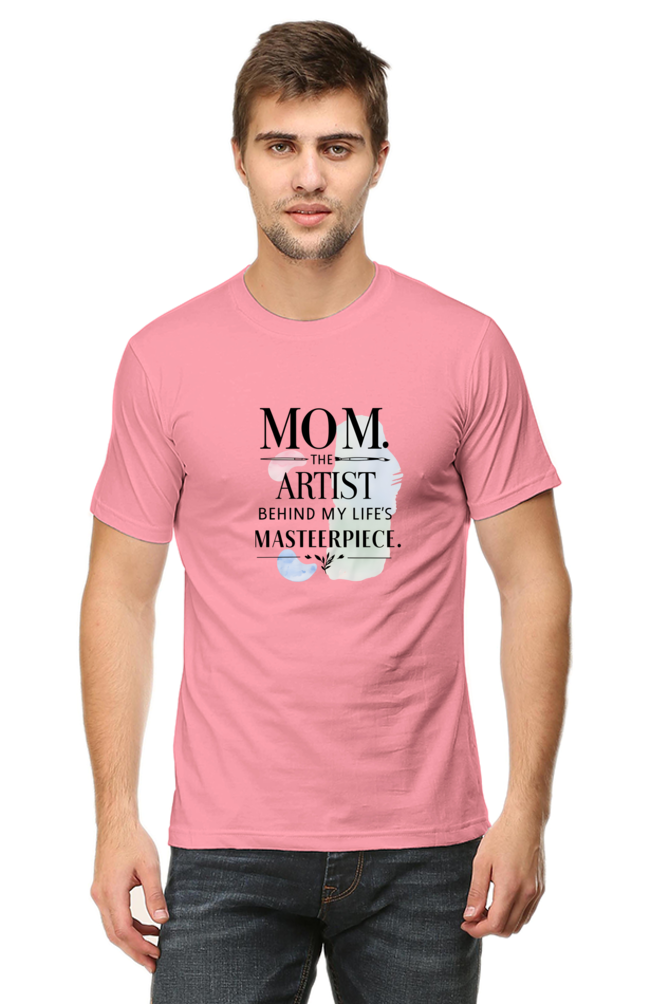 Mom's Heart Round-Neck Premium T-Shirt